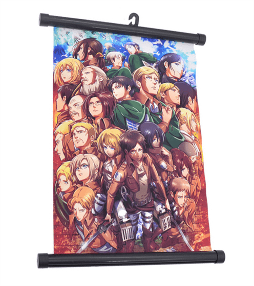 Attack on Titan Scroll anime merchandise shillong