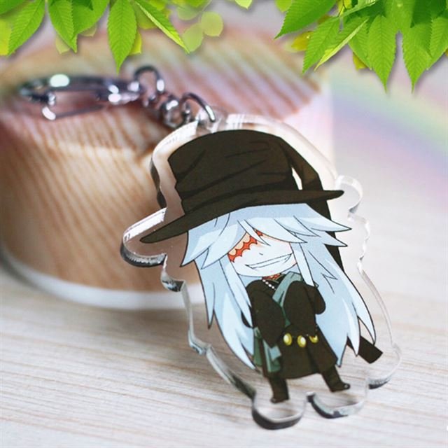 undertaker black butler acrylic keychain anime merchandise shillong