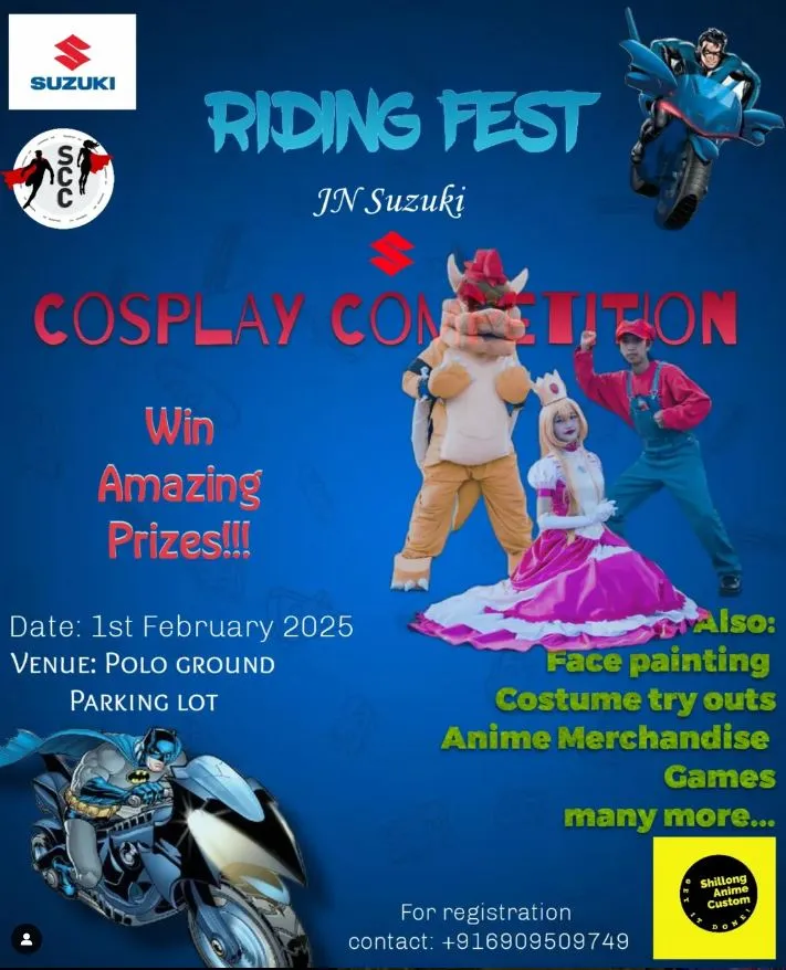 Cosplay at Riding Fest 2025