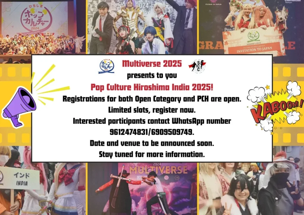 Get Ready, Shillong! Pop Culture Hiroshima India 2025 is Coming!