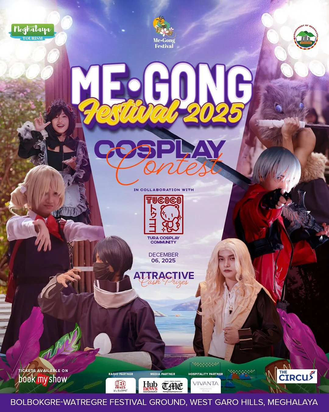 Megong 2025 Cosplay Meghalaya