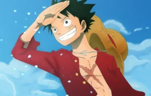 anime one piece luffy sky