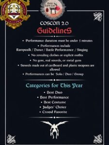 THE COSCON 2.0 shillong anime cosplay competition 2