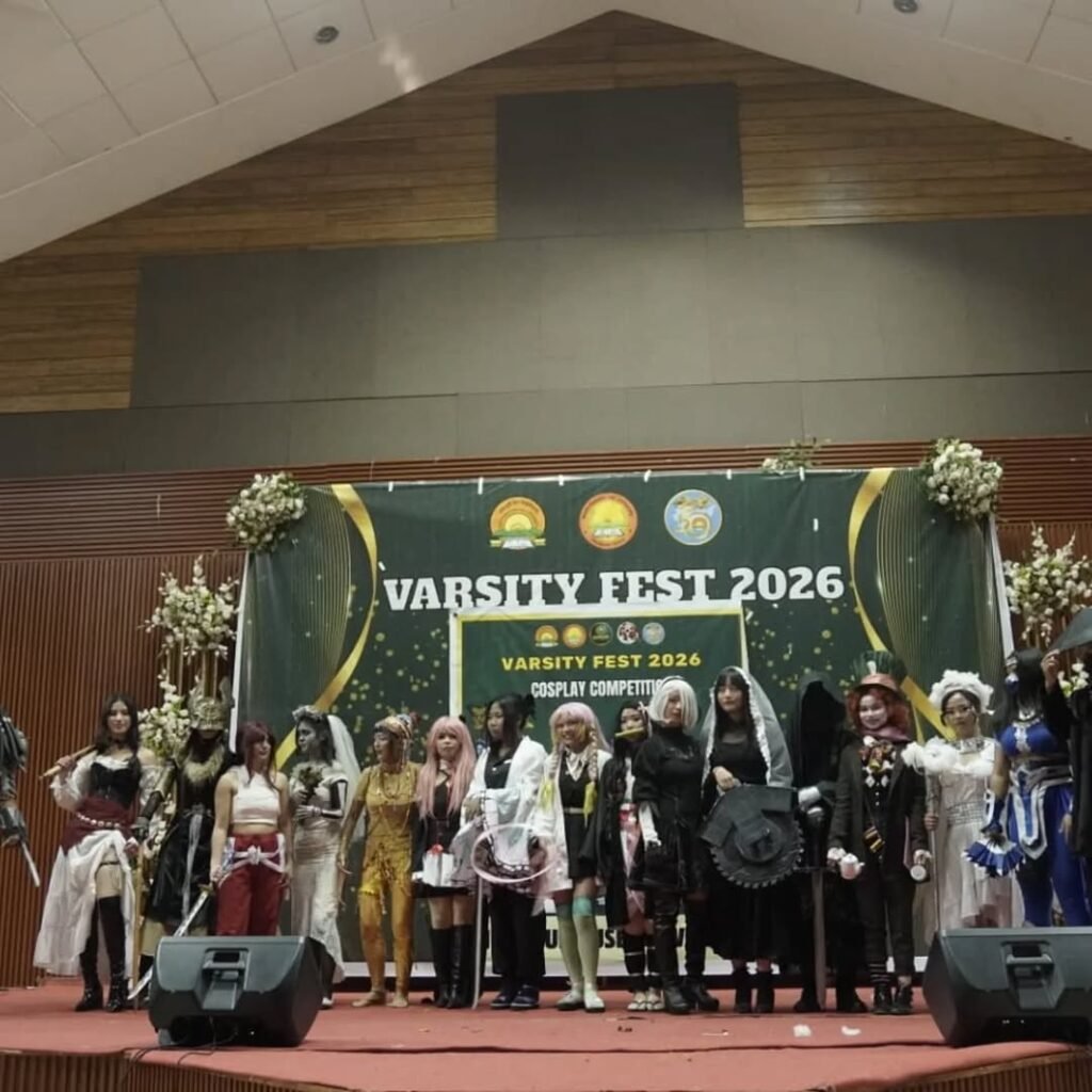 Varsity Fest 2026 at NEHU Brings Shillong's Cosplay and Anime Culture to Life 2 NEHU Varsity Fest 2026 all cosplayers