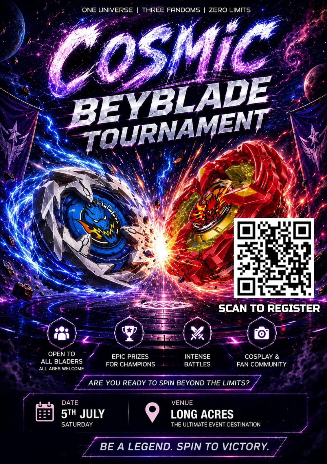 Cosmic guwahati beyblade tournament