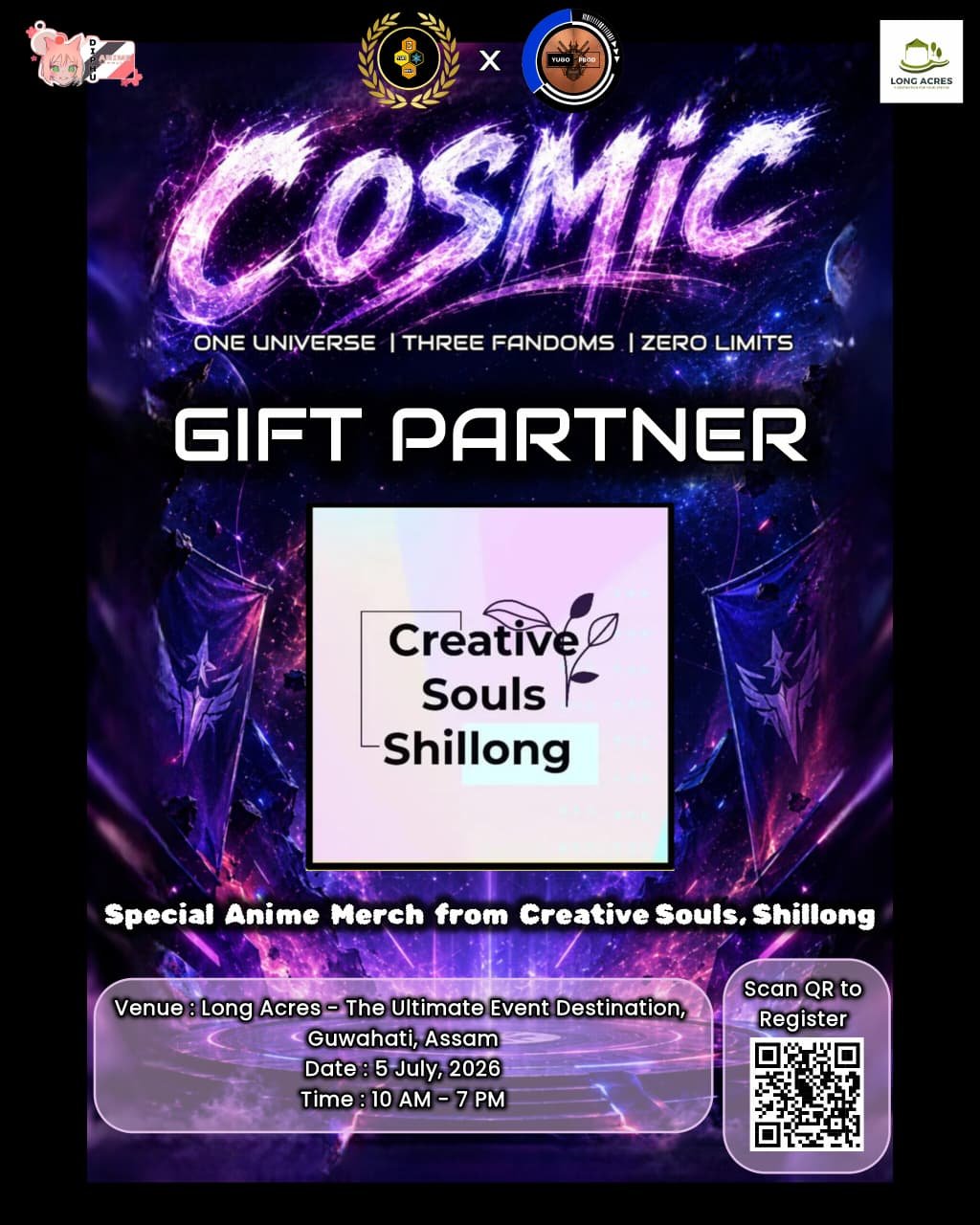 Cosmic guwahati creative souls gift partner