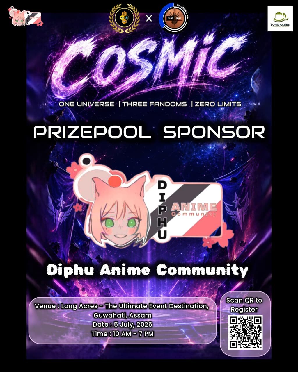 Cosmic guwahati prizepool sponsor