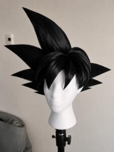 goku anime cosplay wig hair