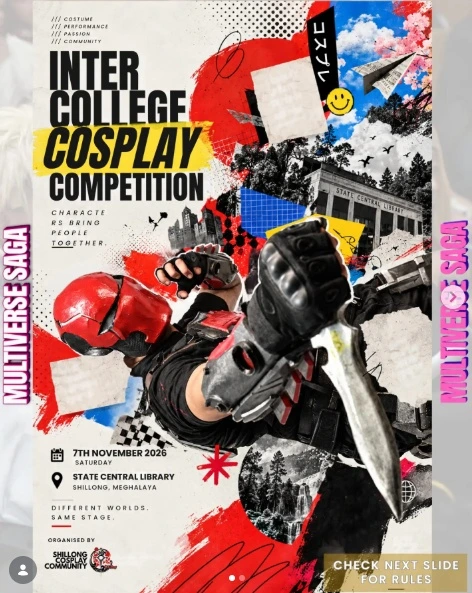 Multiverse Saga 3.0 (2026): Registrations Open 3 Multiverse 3.0 2026 Inter College Cosplay Competition