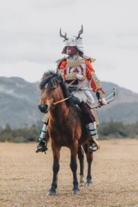 samurai on horse cosplay zacky D